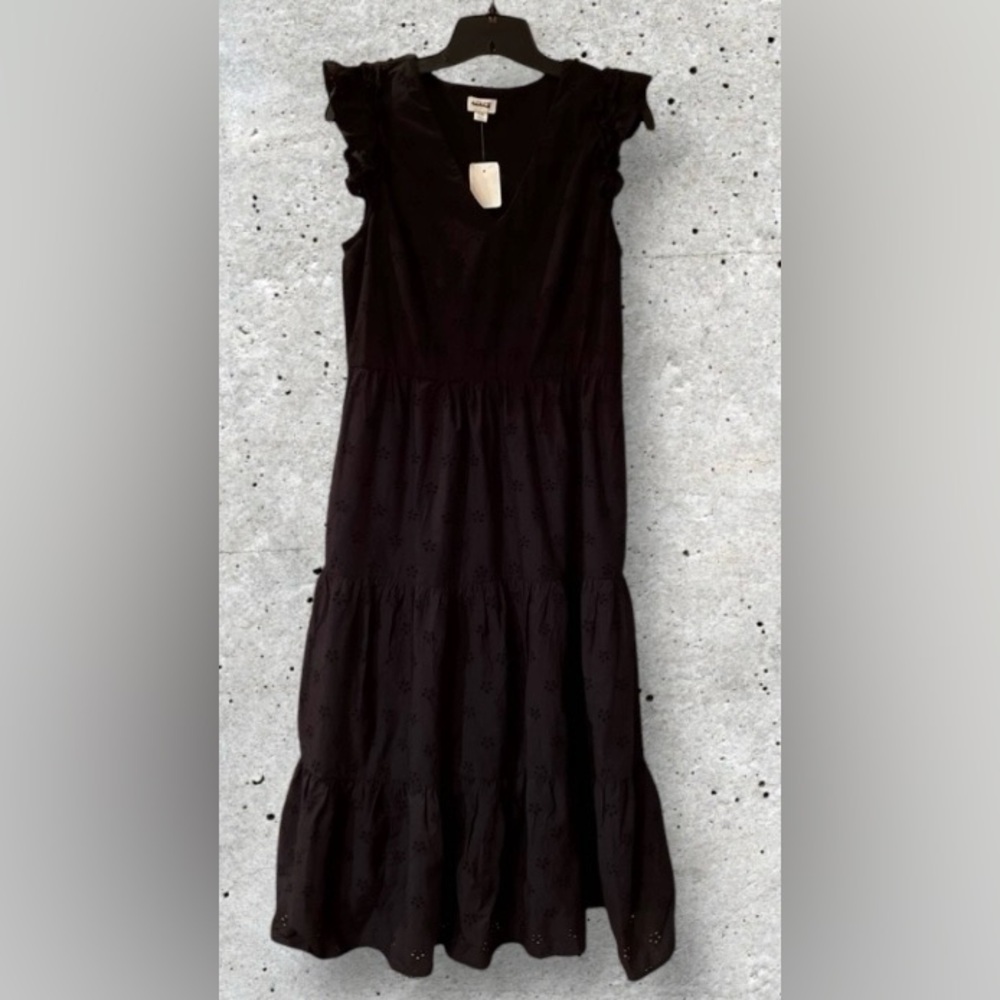 NWT J Crew Women’s Cotton Eyelet Midi Dress